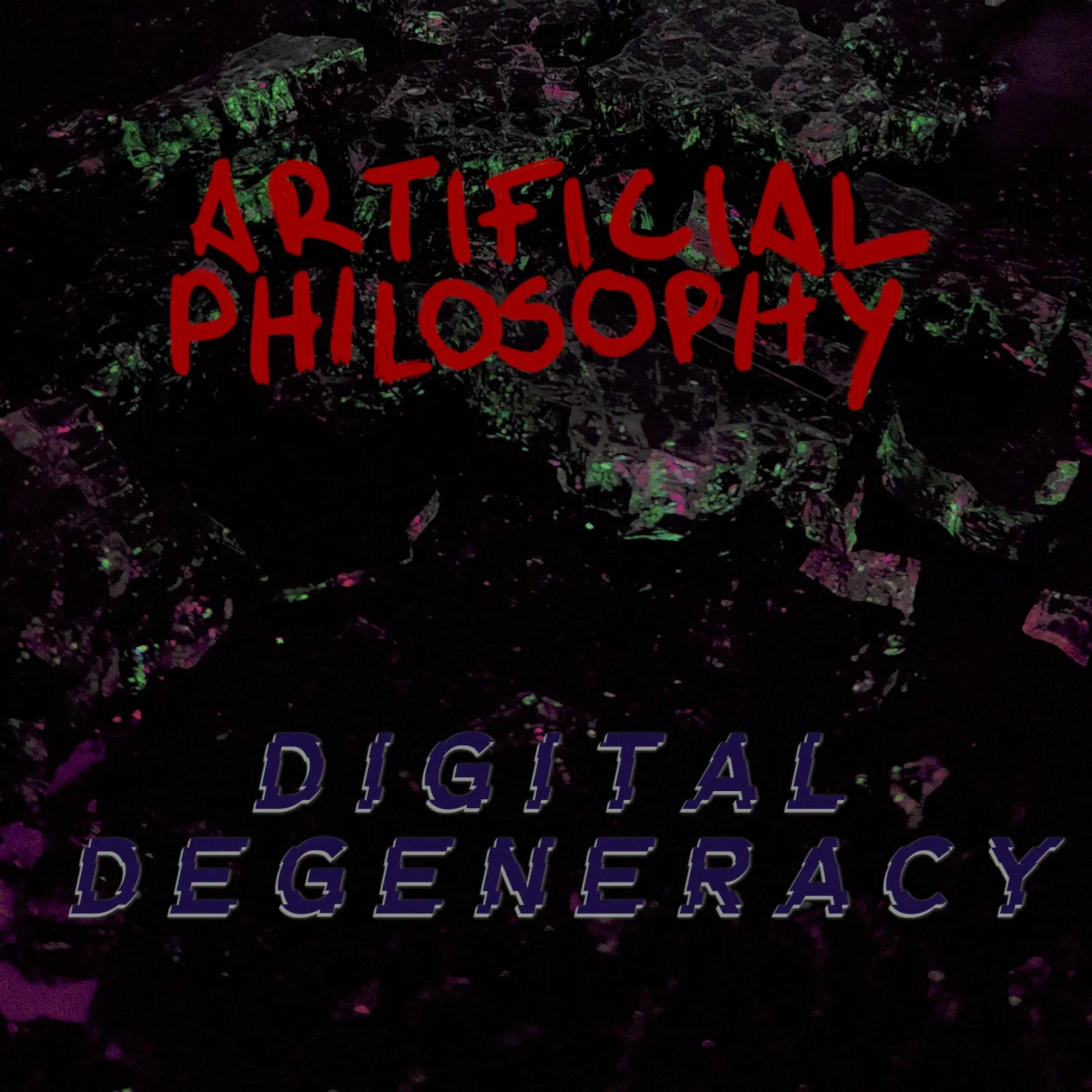 In the ruins of a high-tech temple.